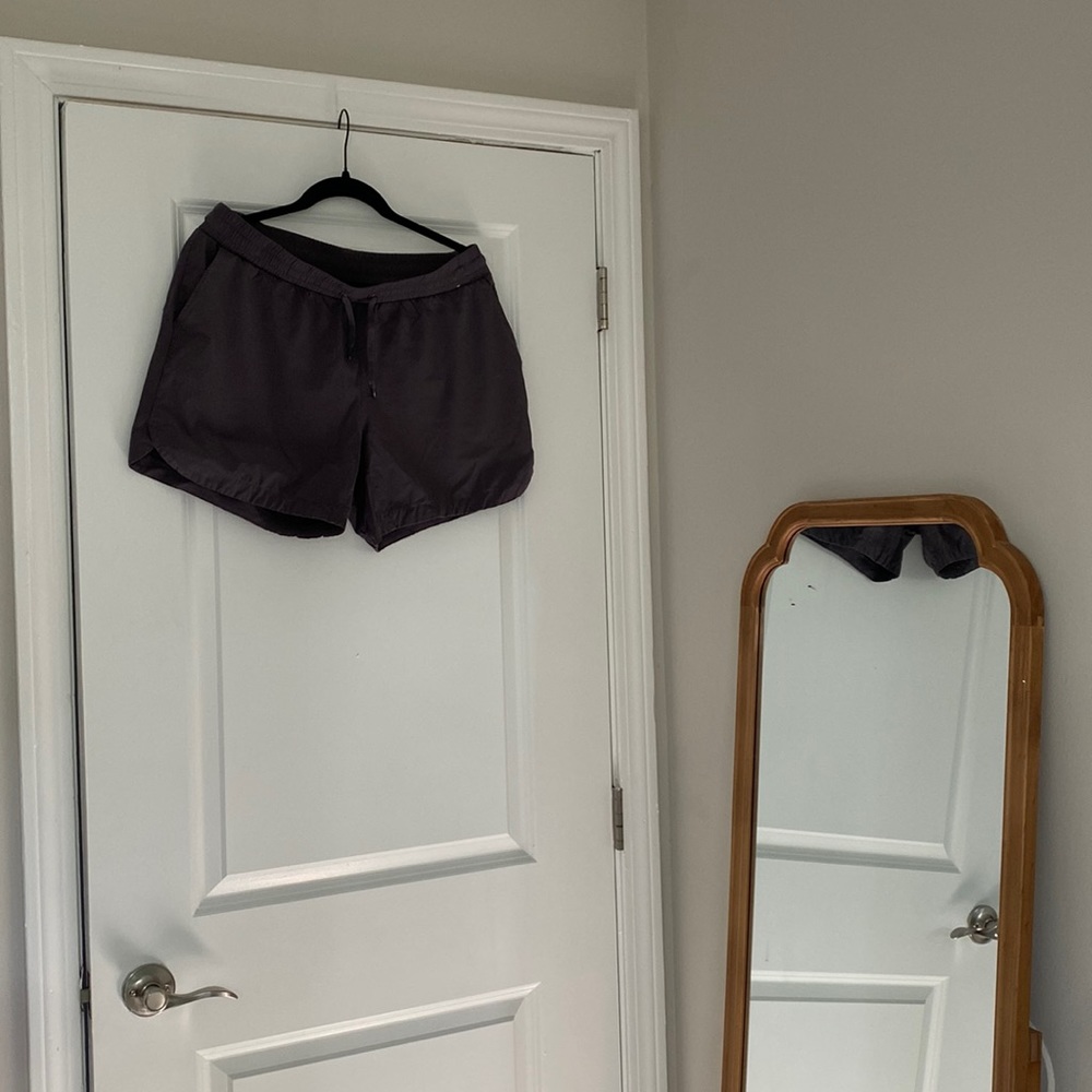 Purple Exercise Shorts
